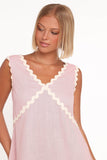 Lark Mini Dress Pink