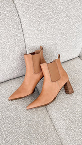 Umiko Boots Camel Casual