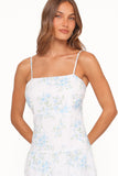 Botanique Midi Dress Blue Floral