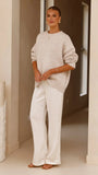 Mila Knit Jumper Oatmeal