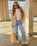 Savangie Pleated Leather Tote Bag