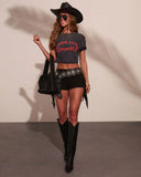 Long Live Cowgirls Short Sleeve Graphic Tee