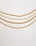 Golden Girl Layered Beaded Necklace