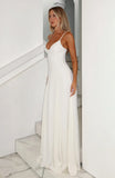 Afterparty Elegance Maxi Dress Off White