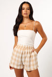 Jemmy Shorts Beige Check