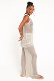 Lorna Knitted Pant Off White
