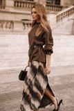 Katty Knit Sweater Chocolate Brown
