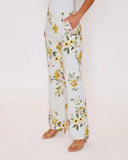 Honey Morning Floral Print Pants