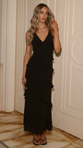 Sophia Maxi Dress Black