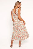 Velda Midi Dress Pink Floral