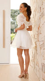 Lakeithia Mini Dress White