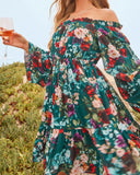 Romance Me Floral Babydoll Mini Dress