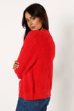 Clara Cardigan Red