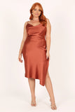 Cyprus Dress Rust