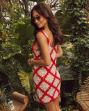 Sweet Getaway Crochet Mini Dress