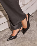 Isaline Leopard Slingback Heels