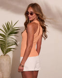 Sun Baby Knit Halter Neck Top