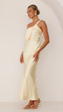 Greta Maxi Dress Lemon