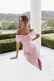Lilia Maxi Dress Pink