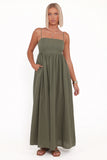 Odessa Maxi Dress Palm Green
