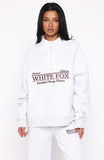Standing My Ground Zip Front Sweater Grey Marle