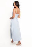 Nadina Midi Dress Soft Blue