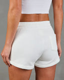 Paradise Island Fleece Drawstring Shorts