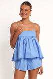 Serina Short Set Blue