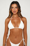 Makena Bikini Top White