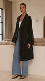 Cora Trench Coat Black