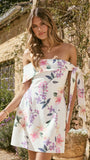 Delta Mini Dress Botanical Bloom