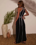 Parker Contrast Trim Jumpsuit