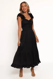 Inca Midi Dress Black
