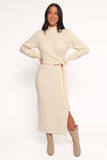 Aerin Knit Dress Cream