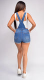 Kori Blue Medium Wash Shortalls
