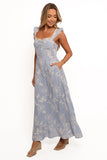 Ellise Midi Dress Blue