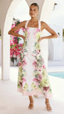 Stasia Midi Dress Sorbet Symphony
