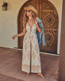 Aperol Mirage Front Tie Jumpsuit