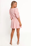 Siena Mini Dress Pink Check