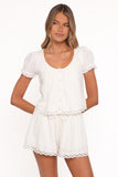 Elara Short Set White