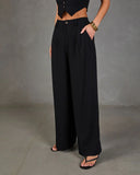 Leva Pocketed Wide Leg Pants