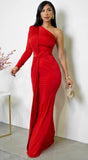 Avyan Maxi Dress Red