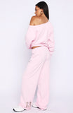 All A Dream Track Pants Pink