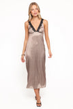 Joselyn Lace Maxi Dress Polka Dot