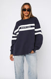 Youre My Inspiration Long Sleeve Tee Navy