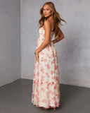 Harvest Bloom Corset Maxi Dress