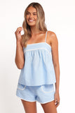 Lila Short Set Blue