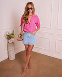 Avenah Denim Mini Skort