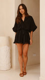Carmen Playsuit Black