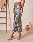 Poppy Dust Floral Maxi Skirt